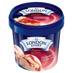 Buy London Dairy Strawberry Cheesecake Ice Cream 1L in UAE