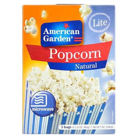 American Garden Light Popcorn 240 Gram