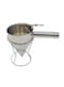 Generic Pancake Batter Dispenser Silver 26X20cm