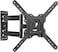 Tv Wall Mount, Swivels Tilts Extends Heavy Duty Tv Mount Bracket For 32 55 Inch Plasma &amp; Curved Tv Up To 40Kg Max Vesa 400X400Mm, black, TV Wall Mount