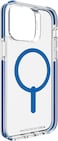 Gear4 Santa Cruz Snap designed for iPhone 14 Pro MAX case cover compatible with MagSafe with D3O Impact Protection upto 13 Feet / 4 Meter - Blue