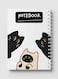Lowha Spiral Notebook With 60 Sheets And Hard Paper Covers With Cute Cat Cartoon Design, For Jotting Notes And Reminders, For Work, University, School