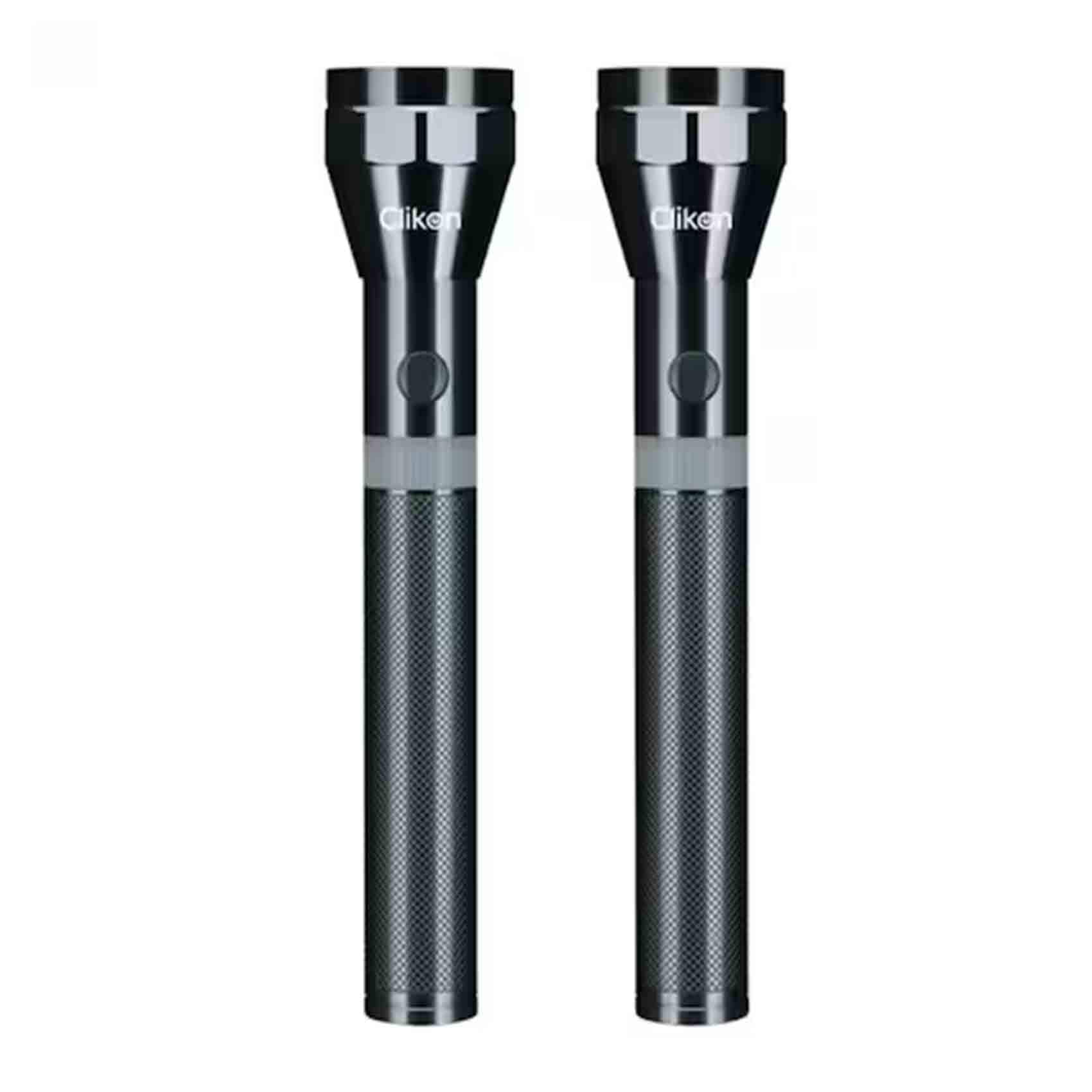 Buy Clikon CK8111 LED Flash Light 5W 2 Pieces Black Online | Carrefour KSA