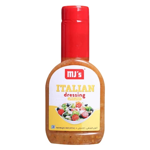 Mj&#39;s Italian Dressing Salad Sauce 237ml