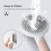 Baytion Pet Grooming Brush, Cats Dogs Brushes for Long Haired &amp; Short Hair, Supple Stainless Steel Bristles Quick Cleaning of the Brush to Remove Tangles Dead Undercoat and Dirt
