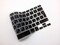Ntech Arabic English Keyboard Cover - Clear/Black