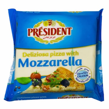 President Mozzarella Pizza Cheese 200G