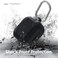Elago Armor Designed For Galaxy Buds2 Pro (2022) / Buds 2 / Buds Pro/Buds Live Case Cover With Carabiner - Black