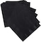Party Time 24-Pieces Black Table Tissue/Paper Napkins - Soft Dinner Napkin for Weddings, Parties, Restaurant, Events etc.