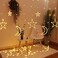 Aclix Ramadan Decoration Lights, Moon And Stars And Serial Lights, 3.5M Ramadan Lights, Yellow, Lc-138Lght-1