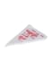 Generic 100-Piece Disposable Plastic Piping Bag For Cake Decoration White 38X24X35cm