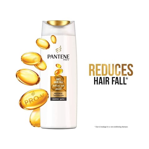 Pantene Pro-V Shampoo, Anti-Hair Fall - 600 ml