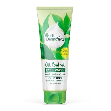 فاتيكا ديرموفيفا غسول الوجه للبشرة الدهنية بخلاصة  الشاي الأخضر- 150 مل
