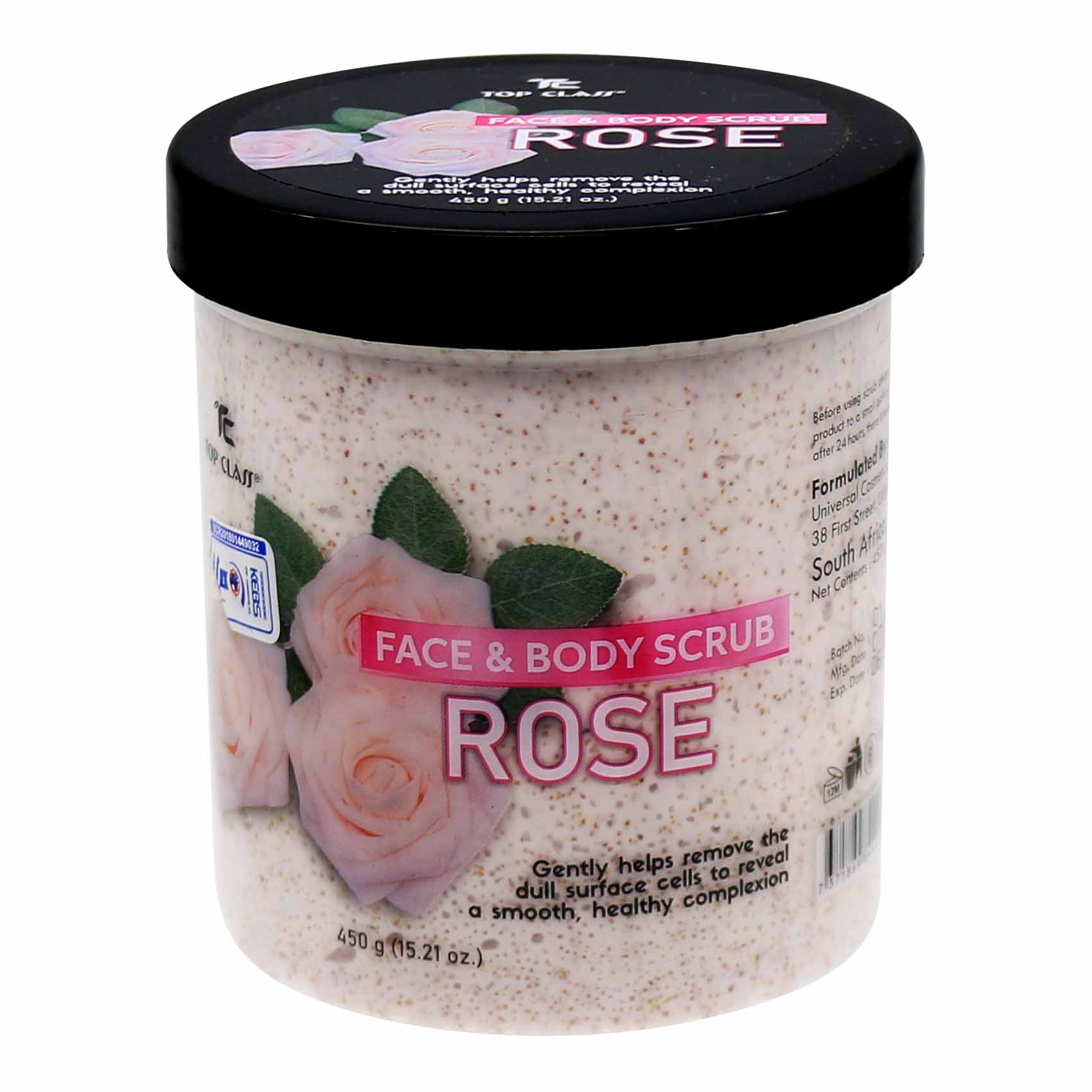 Top Class Rose Body Scrub 450G