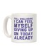 muGGyz Try Doing Whatever Melanee Said First Place Coffee Mug White