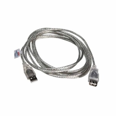 MediaTech USB Extension Cable, 3M - Silver