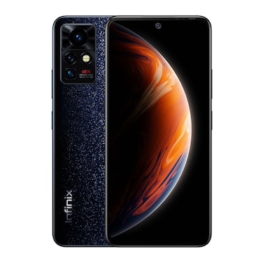 انفينيكس زيرو اكس برو - 6.67 بوصة 128 جيجابايت/8 جيجابايت ثنائي الشريحة بشبكة الجيل الرابع - أسود