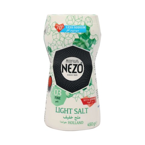 Nezo Iodized Low Sodium Salt 450g