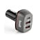 Budi CC626TB Car Charger 2x USB + USB-C, QC + PD