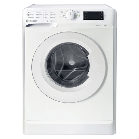 Indesit 7Kg Front Load Washing Machine 1200RPM, MadeinPoland MTWE71252WGCC White