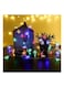 40 LED Snowflake String Light With Battery Operating Multi Color 6meter