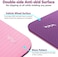Sky Land Fitness Adult Tpe Yoga Mat Em-9304-P, L, 183 X W 61 X 0.6 Cm- Purple