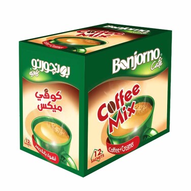 كوفي ميكس من بونجورنو - 12 جم عبوة من12