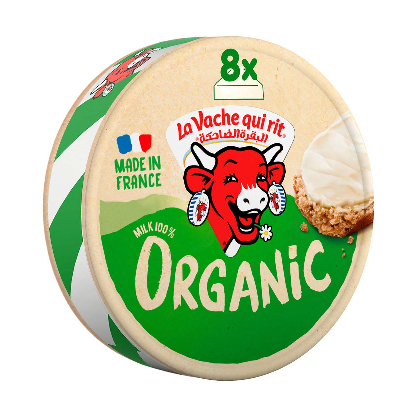 Buy La Vache Qui Rit Organic Spreadable Cheese Triangles 128g