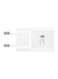 Samsung Fast Charging Travel Adapter With Cable White