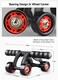 Generic Four Wheels Abdominal Wheel Ab Roller