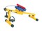 Rbwtoys Premium Quality Iron Gym And Fitness Equipment For Walking, Jogging, Runing And Leaning Playset For Kids RW-17161