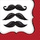 Moustache Madness Lunch Napkins 3-Ply