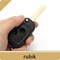 Rubik 2 Buttons Modified Car Remote Key Case Uncut Flip Key Blade Fob Shell Case For Honda Accord Civic CR-V Fit Jazz Insight Odyssey Pilot