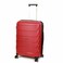 Cosmo Solitaire 4 Wheel Hard Casing Medium Luggage Trolley 60cm Red