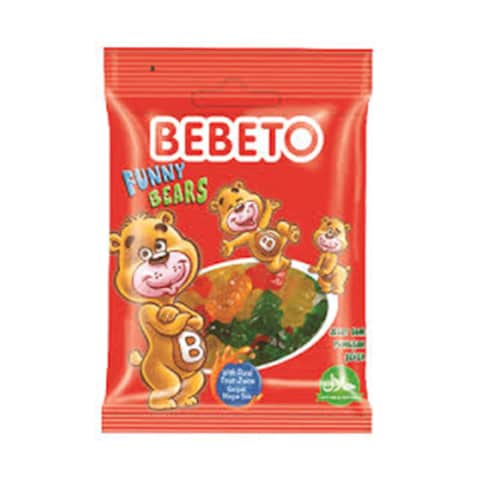 Bebeto Jelly Gum Funny Bears 35GR