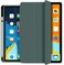 QuickTech iPad Pro 11 Inch 2020 Case Premium Trifold Case | Strong Protection + Apple Pencil Charging Supported | Auto Sleep/Wake Soft TPU Back Cover for iPad Pro 11" 2020 Midnight Green