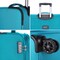 Eminent Expandable Luggage Trolley Bag Soft Suitcase for Unisex Travel Polyester Shell Lightweight with TSA lock Double Spinner Wheels E765SZ Large Checked 28 Inch Green