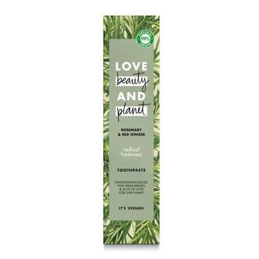 Love Beauty and Planet Radical Freshness Rosemary and Red Ginger Toothpaste 75ml