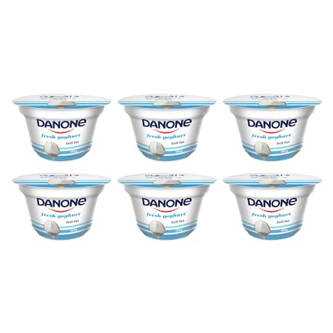 Danone Full Fat Yogurt 150g x Pack of 5 + Free