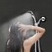 Chrider Handheld Shower Head With Hose, 7 Spray Settings Hand Held Shower Head, 3.2&quot; High Pressure Showerhead, 60&quot; Extra-Long Stainless Steel Hose, Adjustable Mount, Chrome Handle Finish