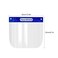KKmoon-Anti-fog Adjustable Full Face Shield Windproof Dustproof Hat Full Face Shield Protect Eyes and Face with Protective Clear Film Elastic Band