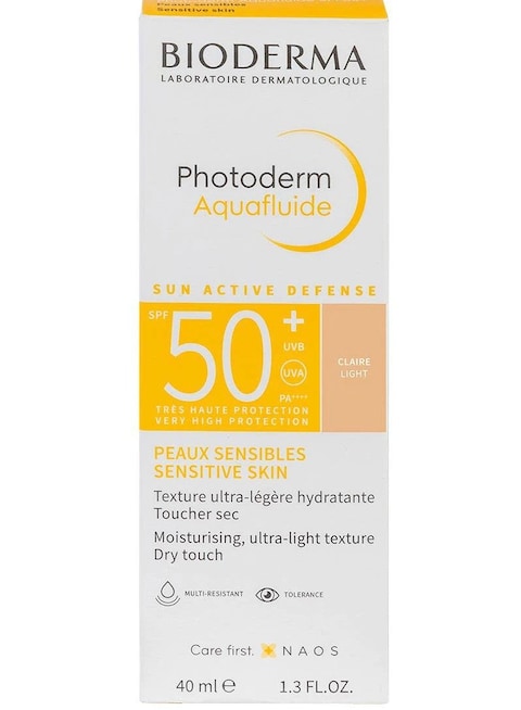 Bioderma Photoderm Aquafluide SPF 50+light tone