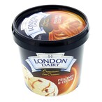 Buy London Dairy Pralines And Cream Ice Cream 1L in UAE