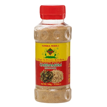 Simba Mbili Ground Cardamom 100g