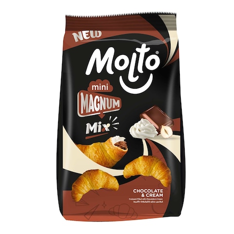 Molto Mini Magnum Mix Chocolate &amp; Cream - 80 gram
