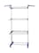 Generic Clothes Drying Rack Silver/Blue Medium