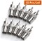 Tomvision - 10PCS BNC Female to RCA Male Cable Connector Adapter for CCTV Camera System