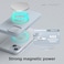 elago Magnetic Liquid Silicone for iPhone 15 case cover compatible with MagSafe Shockproof - Light Blue