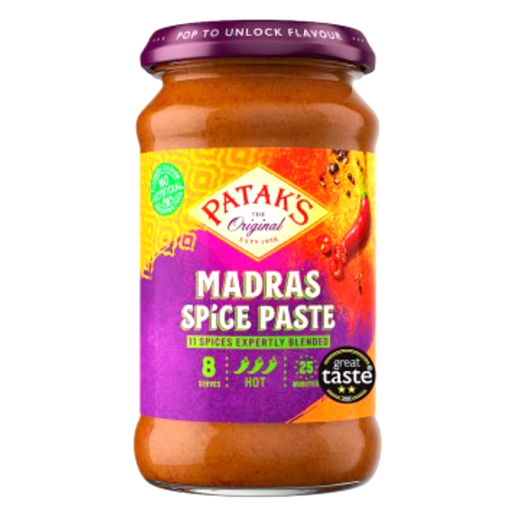 Buy Pataks Madras Spice Paste 283g Online | Carrefour Kenya