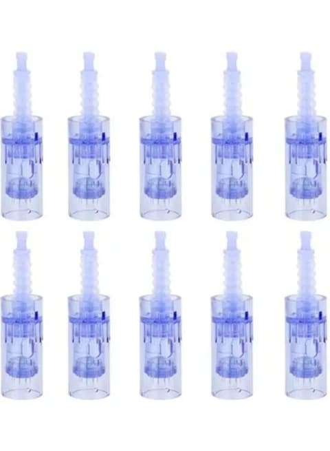 Dr.pen Derma Ultima A6 Replaceable Cartridges 42Pins Needle 10 Pcs Blue 8cm